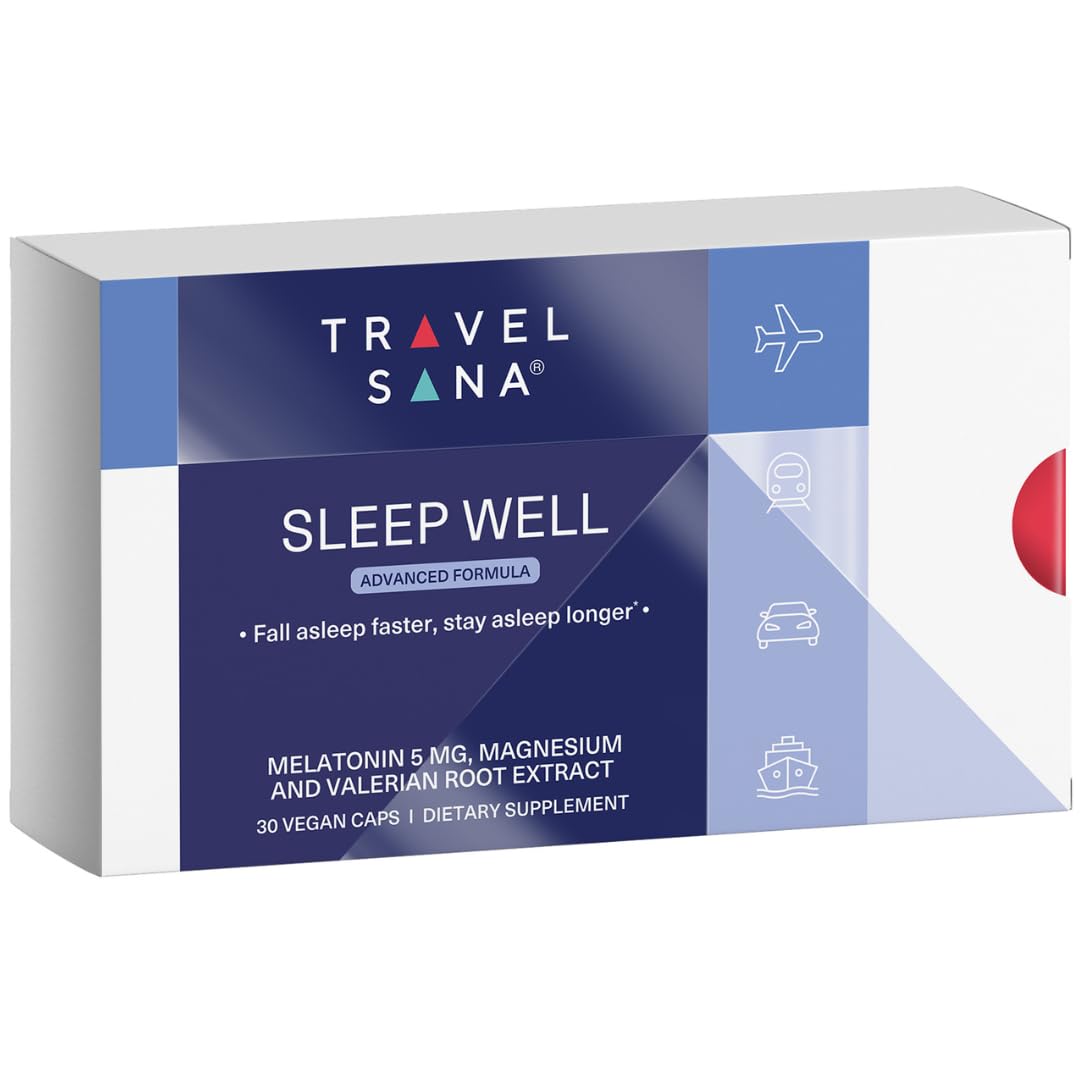 VOLUMES VIA & no sleep 2枚セット Amazon.com: TRAVELSANA Sleep Aid & Jet Lag Support for Travel